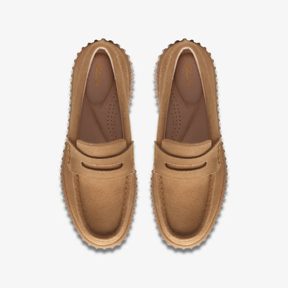 Torhill Penny Loafer Light Tan Suede