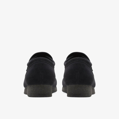 Wallabee Loafer Black Suede