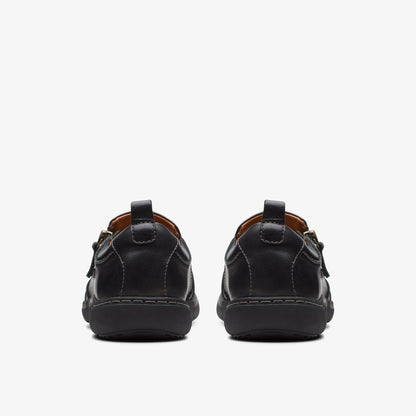 Nalle Lilac Black Leather