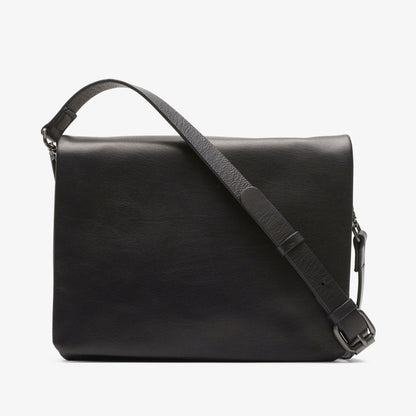 Treen Medium Black Leather