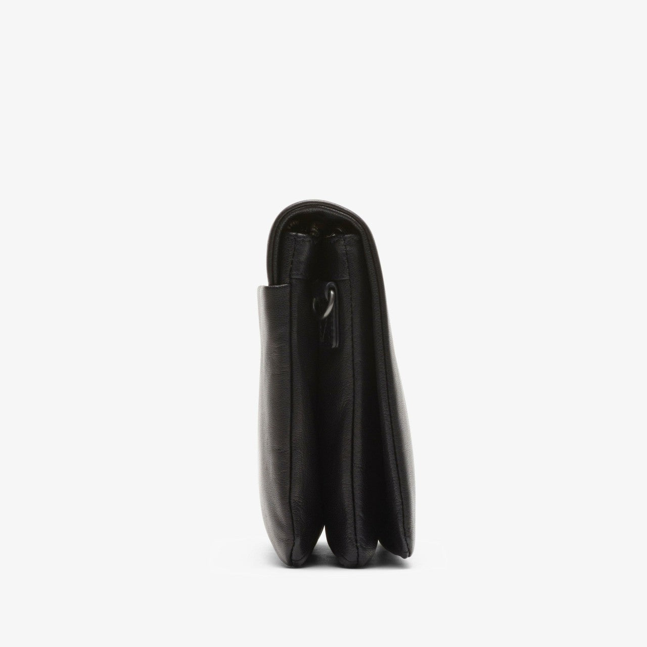 Treen Medium Black Leather