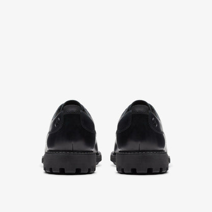 Batcombe Tie Black Leather