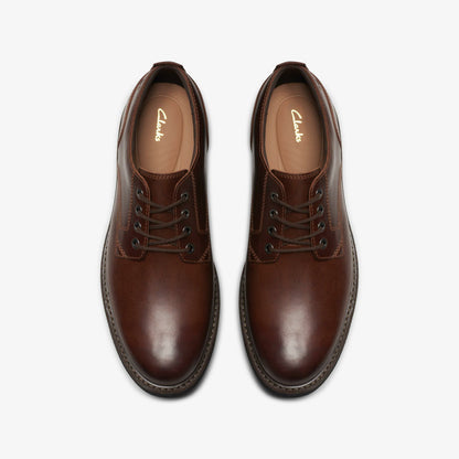 Batcombe Tie Dark Tan Leather