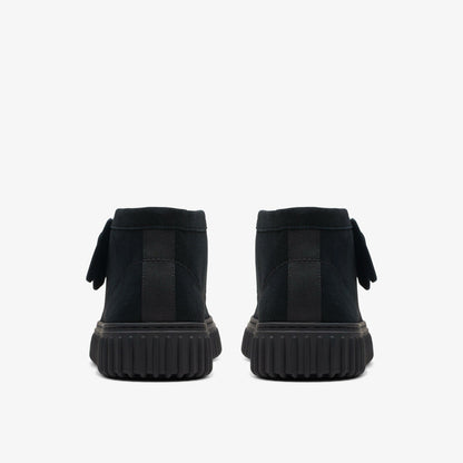 Torhill Hi Black Suede