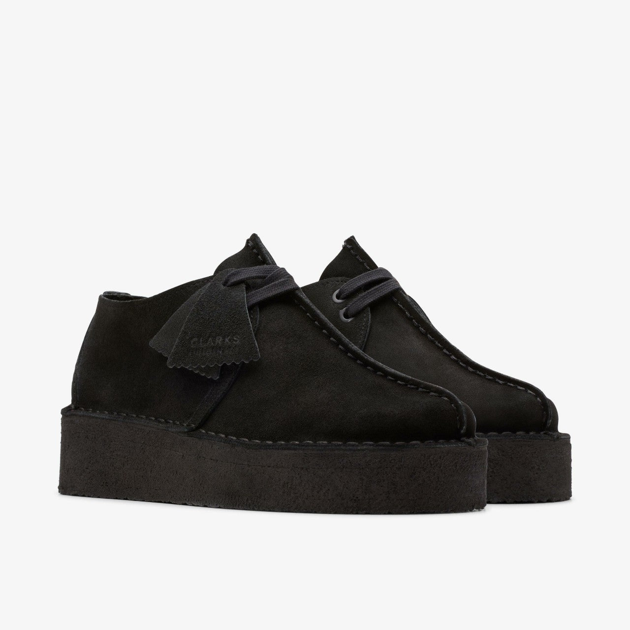 Trek Wedge Black Suede