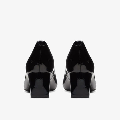 Kyndall Iris Black Patent
