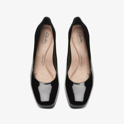 Kyndall Iris Black Patent