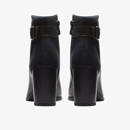 Freva 85 Buckle Black Leather