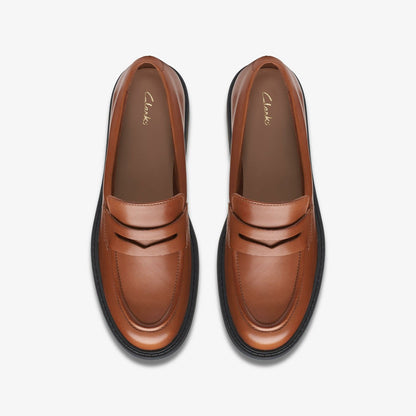 Orinoco 2 Penny Loafer Dark Tan Leather