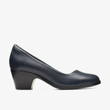 Navy Leather