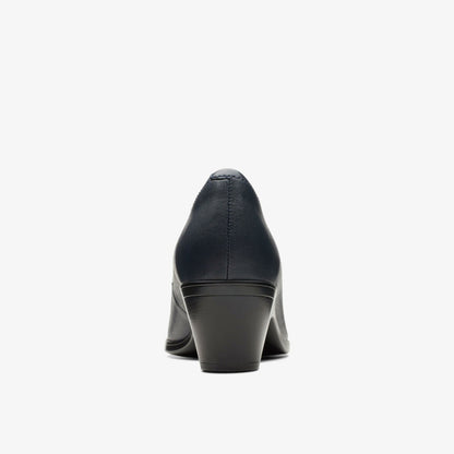 Emily2 Ruby Navy Leather