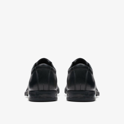 Howard Over Black Leather