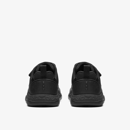 Steggy Stride Kid Black Leather