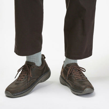 Clarks Pro Lace Dark Brown Tumbled