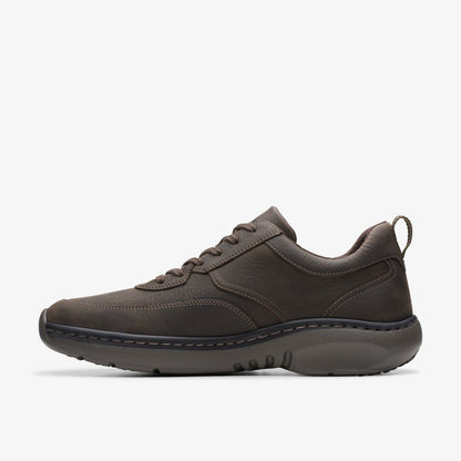 Clarks Pro Lace Dark Brown Tumbled