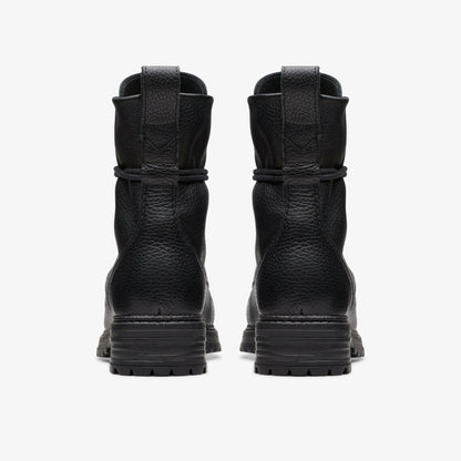 Rixley Lace Black Leather