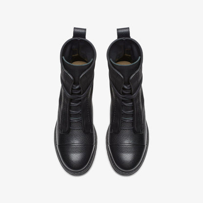 Rixley Lace Black Leather