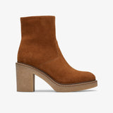 Dark Tan Suede