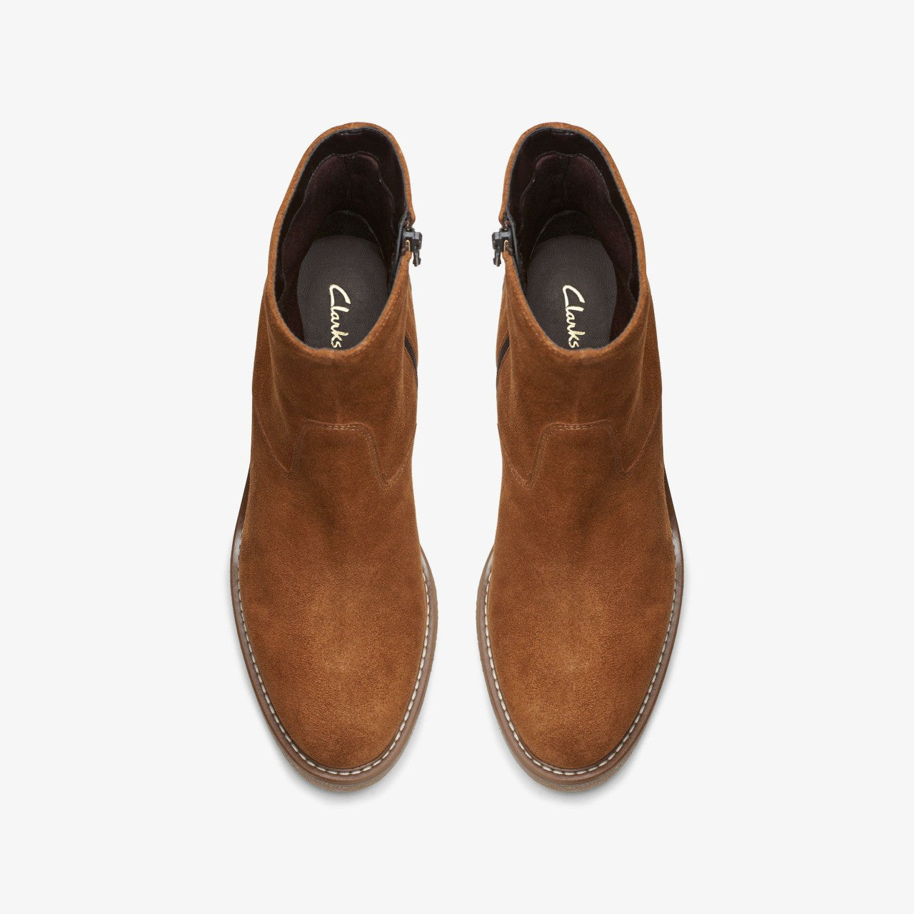 Colden Up Dark Tan Suede
