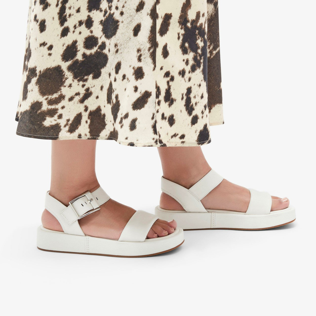 Alda Strap Off White Leather