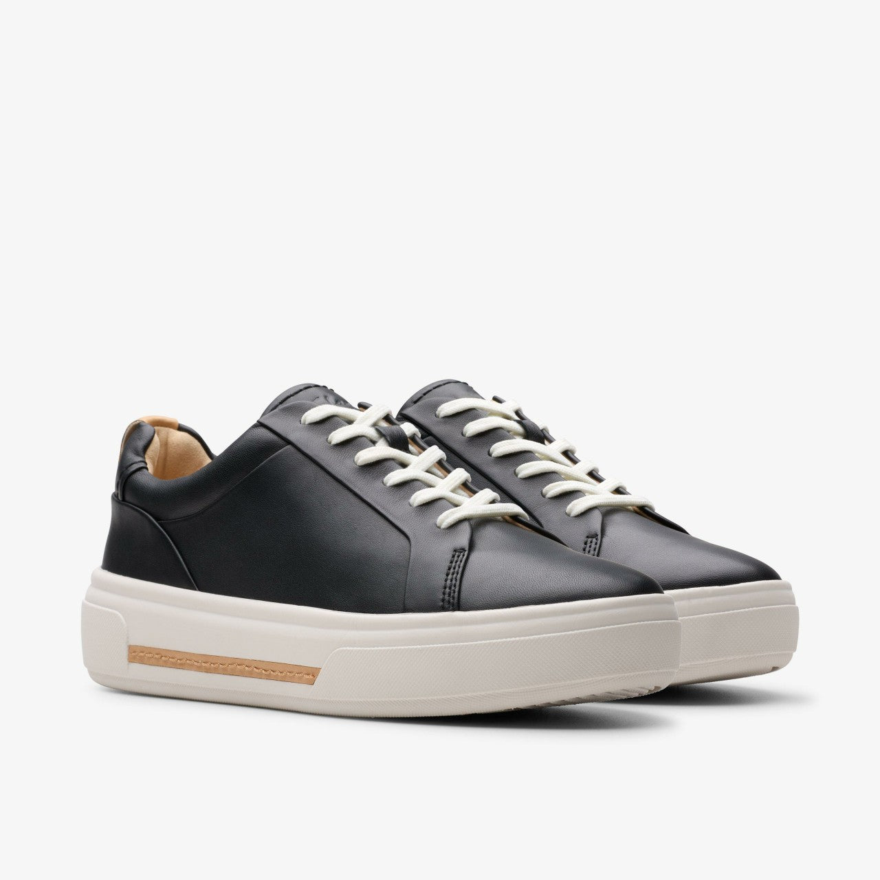 Hollyhock Walk Black Leather