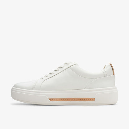 Hollyhock Walk Off White Leather