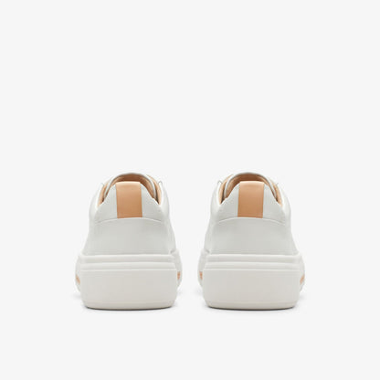 Hollyhock Walk Off White Leather