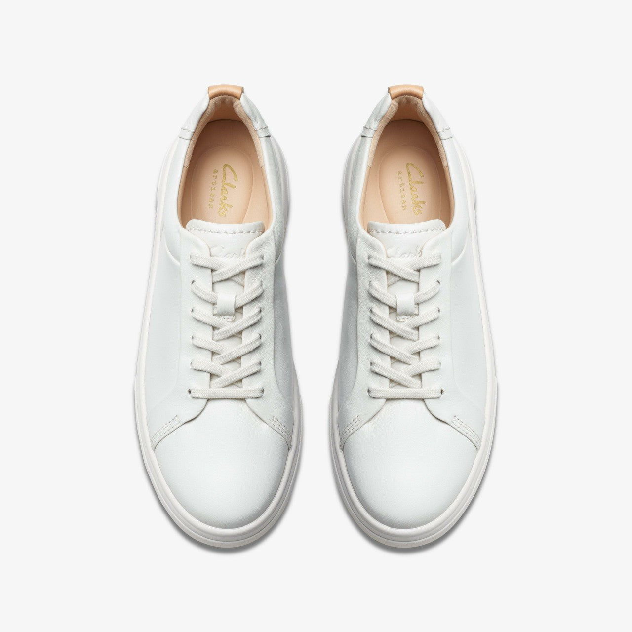 Hollyhock Walk Off White Leather