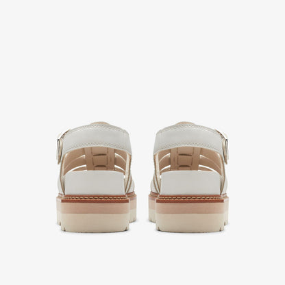 Orianna Twist Off White Leather
