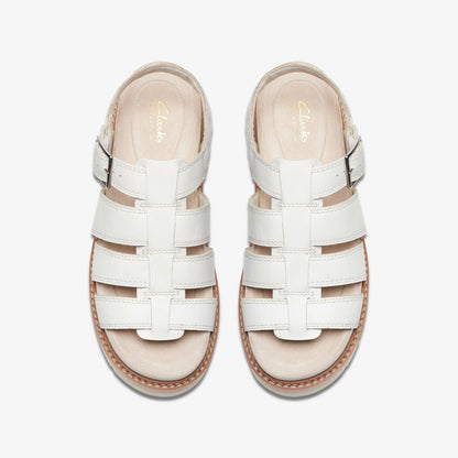 Orianna Twist Off White Leather