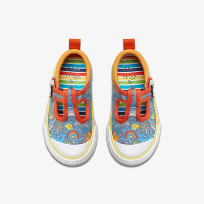 Foxing Fish Toddler Grey Print