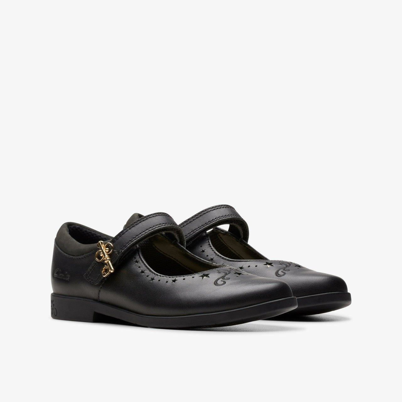 Lock Magic Kid Black Leather