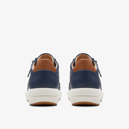 Tivoli Zip Navy Leather