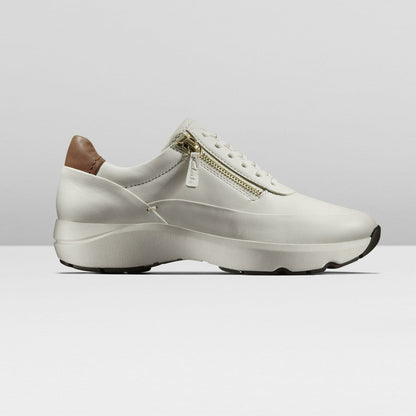 Tivoli Zip Off White Leather