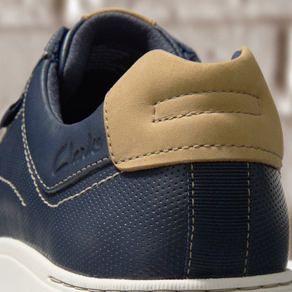 Mapstone Lace Navy Leather