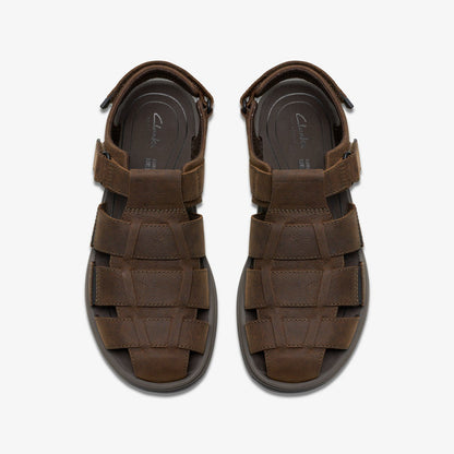 Saltway Cove Dark Brown Leather