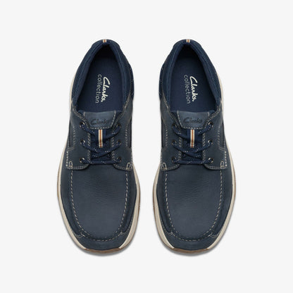 Sailview Lace Navy Nubuck