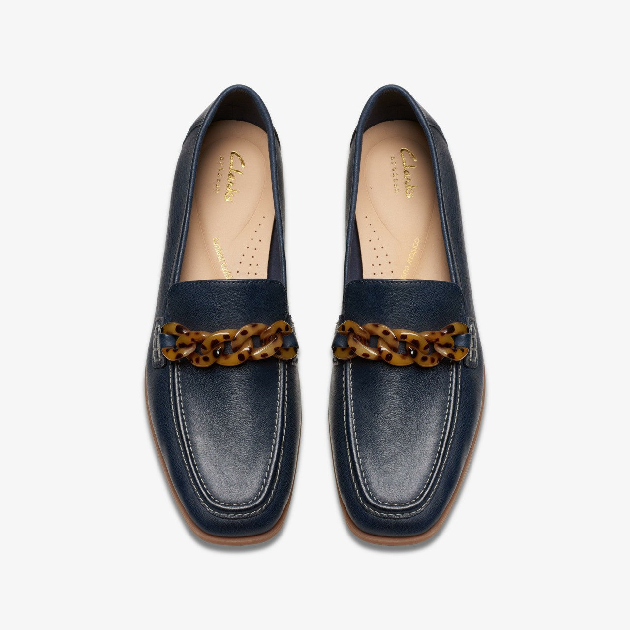 Sarafyna Iris Loafer Navy Leather