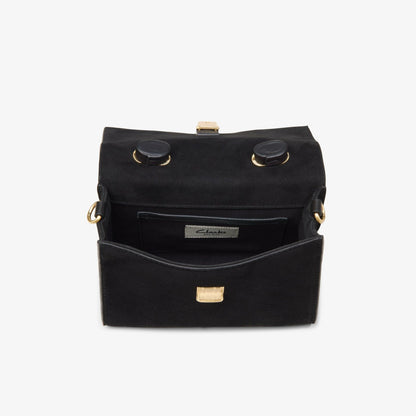 Roslyn Ritzy Black Suede