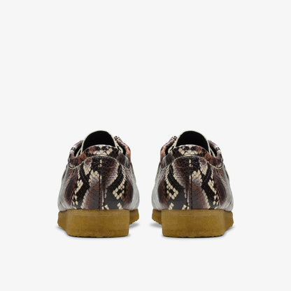 Wallabee Brown Snake Print