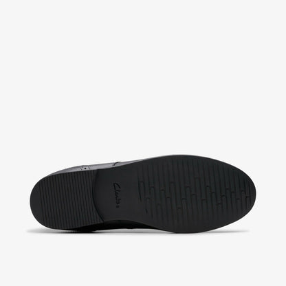 Finja Brogue Youth Black Leather