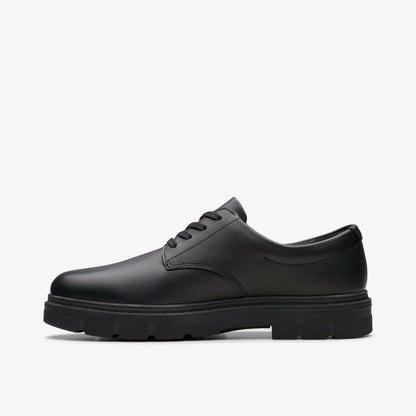 Lorcam Loop Youth Black Leather