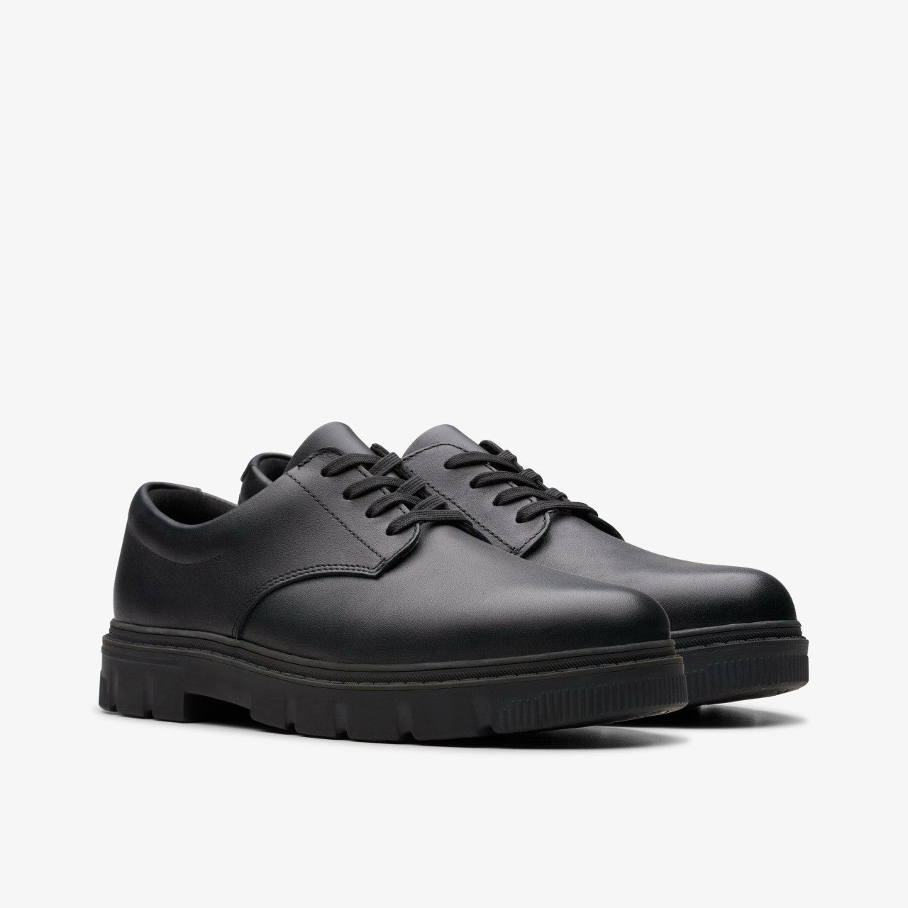 Lorcam Loop Youth Black Leather