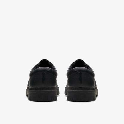 Lorcam Loop Youth Black Leather