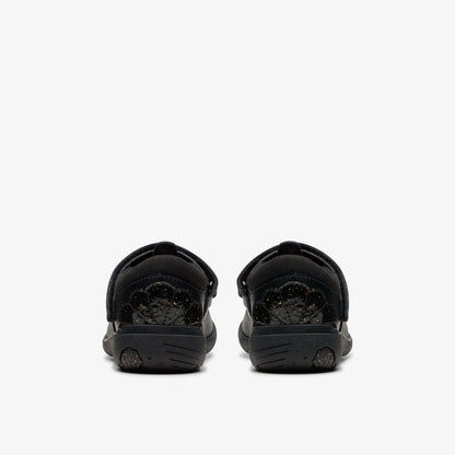 Relda Gem Kid Black Leather