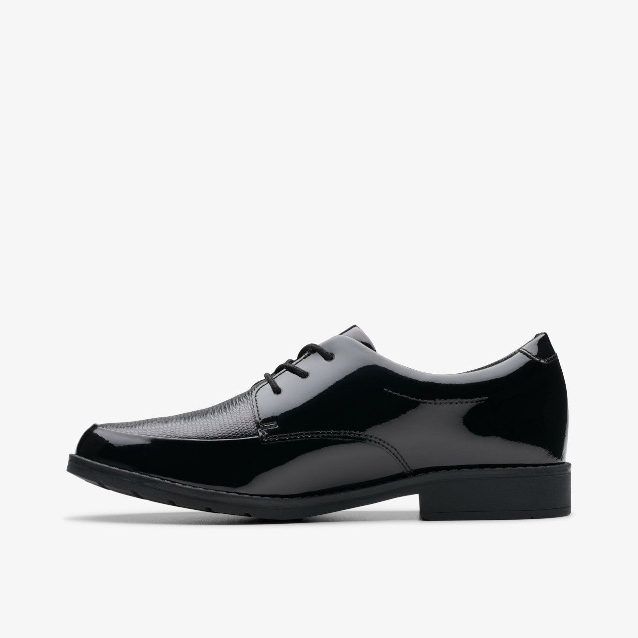 Aubrie Dress Youth Black Patent