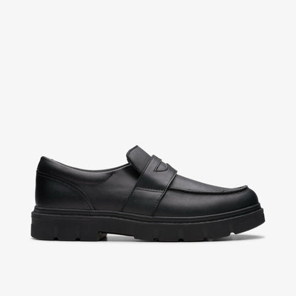 Lorcam Craft Youth Black Leather