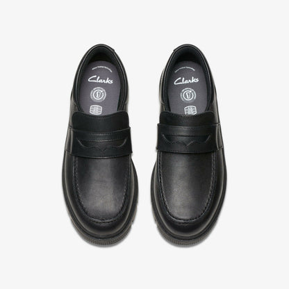 Lorcam Craft Youth Black Leather