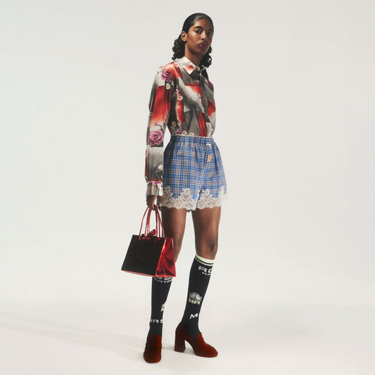 Martine Rose Loafer 2 Oxblood Textile