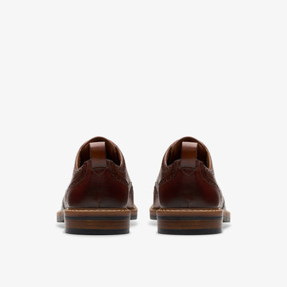 Aldwin Limit Brogue Mid Tan Leather